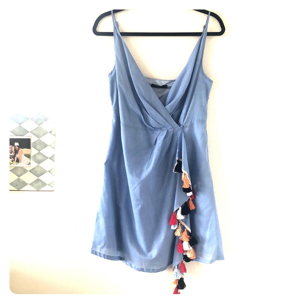 Blue summer dress